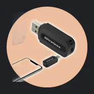 Receptor Bluetooth USB P2 Adaptador Áudio Wireless 3.5mm para Carro
