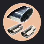 Ponteira Escapamento Aço Inox Saída 3 Polegadas Universal Modelo