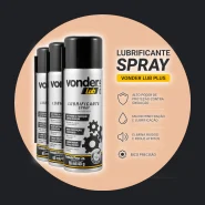 Lubrificante Spray Vonder Lub Plus 65ml Desengripante Multiuso Anti