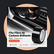 Fita Adesiva Fibra de Carbono Até 2 Unidades 5d