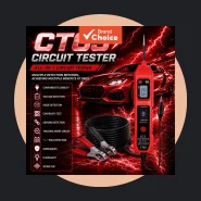 Caneta de Teste Automotivo Digital LED 6-24v Sonda de Tensão