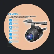 Camera D Ré Visão Noturna Colorida Automotiva 36