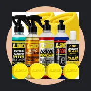 Kit Cera Automotiva L3d, Shampoo Automotivo, Apc, Pretinho, Chuva