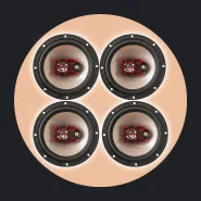 Kit 4 Alto Auto Falantes Bravox B3x60x 6 Polegadas Boca