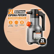 Pulverizador de Compressão Elétricol 2l Snow Foam Elétrico Limpeza