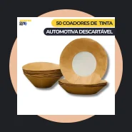 Coador de Tinta Automotiva 50 Un Papelão e Nylon Ótima