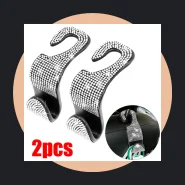 2pcs Gancho para o Encosto do Banco Traseiro Carro Diamantado