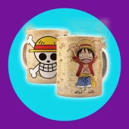 Caneca personalizada One Piece Chibi - Mugiwaras - Monkey D. Luffy