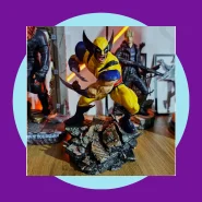 Action Figure Wolverine Resina 3D 18cm
