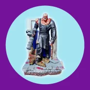 Nemesis Resident Evil Action Figure em Resina