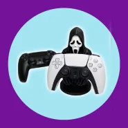 Suporte Controle Ps5 Xbox Ps4 Joystick Ghost Face Pânico