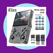 Console Portátil R36S + de 15.000 Jogos Vídeo Game 64g Linux