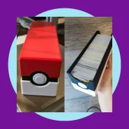 Deck Box Cartas Pokemon TCG Capacidade 600 Cartas com Sleeves