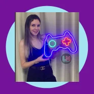 Led Neon Decorativo Controle de Video Game