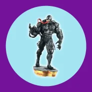 Venom Action Figure Estátua 3D de 30m