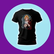 Camiseta Fullmetal Alchemist Edward Elric Anime Mangá