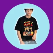 Camiseta Street Fighter 2 Algodão Premium