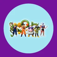 Kit 5 Action Figures Dragon Ball Z Super Articulados 14cm Goku Vegeta Majin Boo Cell e Freeza