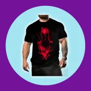 Camiseta Deadpool Marvel Estampada