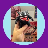 Gengar Venom 10cm Action Figure Impressão 3D