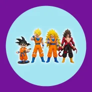 Goku Dragon Ball Z/GT Várias Transformações Action Figure