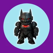 Batman Mecânico em ABS Item Colecionável Action Figure