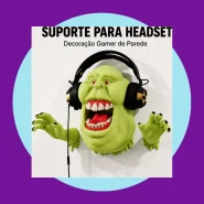 Suporte de Parede para Fone Geléia do Caça Fantasmas