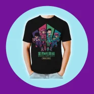Camiseta Yu Yu Hakusho 16bit Game Chibi G1753