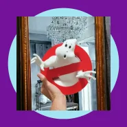 Ícone Decorativo Caça Fantasmas Para Parede