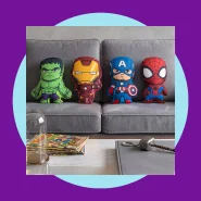Kit 4 Almofadas Super Heróis Vingadores Baby
