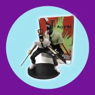 Chainsaw Man Action Figure 15cm Base e Caixa