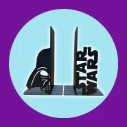 Aparador de Livros Star Wars Darth Vader