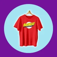 Camiseta Bazinga Sheldon  Big Bang Theory