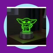 Luminária Led 3D Baby Yoda Star Wars