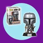 Funko Pop Star Wars The Mandalorian with Darksaber