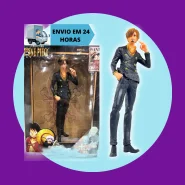 Sanji One Piece Action Figure 18cm em Pvc com Caixa