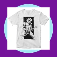 Camiseta Stormtrooper Playing Guitar Star Wars Geek Nerd