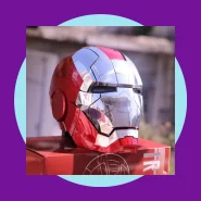 Capacete Eletronico Iron Man Mark V