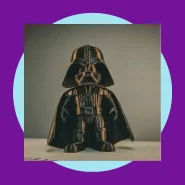 Darth Vader Star Wars Action Figure Chibi