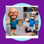 Boneco Personalizado Foto para 3D