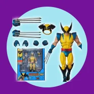 Wolverine Action Figure Articulado Versão das HQs