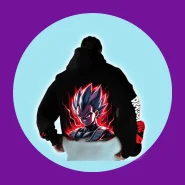 Blusa Moletom Vegeta dragon ball dbz anime Feminino Masculino