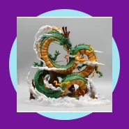 Shenlong Dragon Ball Action Figure 22cm em PVC