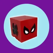 Luminaria de Mesa Cubo Homem Aranha Marvel