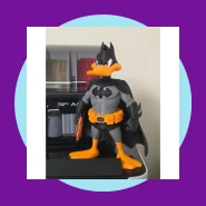 Patolino Batman Estátua Colecionável em Impressão 3D