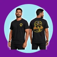 Camiseta Serie Cobra Kai Logo Karatê Kid