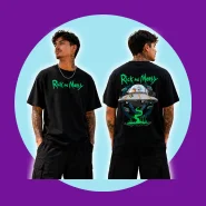 Camiseta Rick And Morty Streetwear 100% Algodão