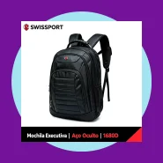 Mochila Executiva Trabalho Laptop Reforçada