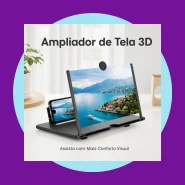 Amplificador De Imagem Da Tela Do Celular Ampliada
