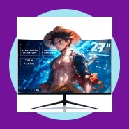 Monitor Gaming Serie Tela Led Curva 27